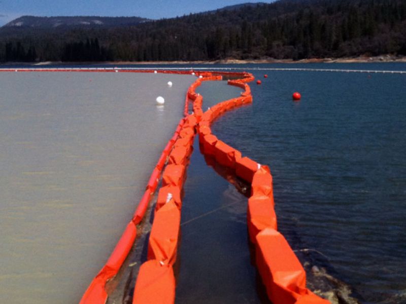 Turbidity Barrier Deployment